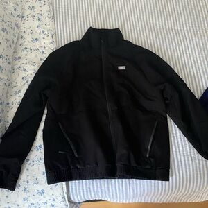 FIGS Sydney Scrub Jacket Black XS